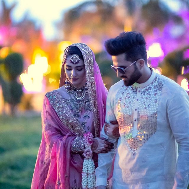 Beautiful Recreated Video From Sarah Khan Falak Shabirs Intimate Wedding 19