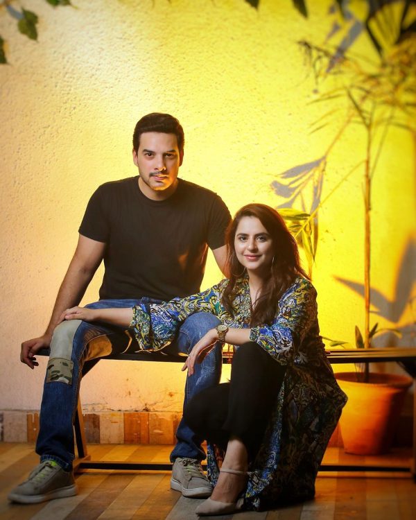 Actor Couple Fatima Effendi and Kanwar Arsalan Latest Beautiful Pictures