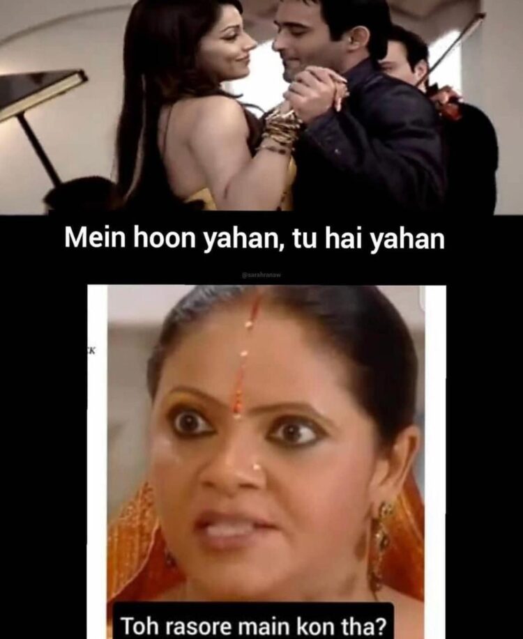 Here Are All The Rasode Mai Kaun Tha Memes Which Will Make Your Day 70
