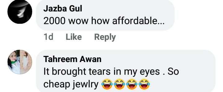 Maria B. Trolled For Her So Called Affordable Jewellery Collection 8