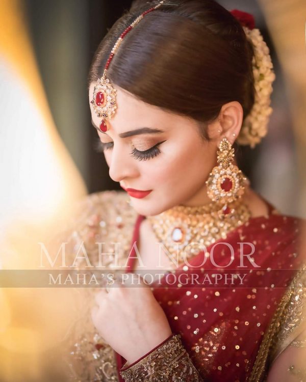 Beautiful Bridal Shoot of Gorgeous Actress Minal Khan