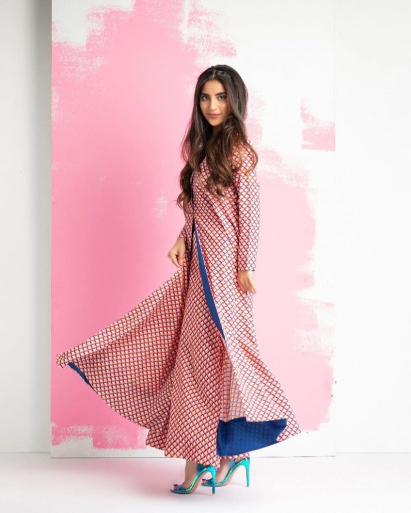 Saboor Aly Collaborated With Lulusar For Latest Versatile Outfits 14