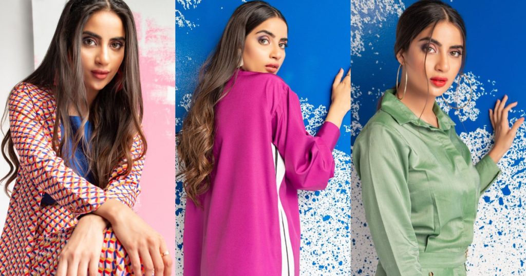 Saboor Aly Collaborated With Lulusar For Latest Versatile Outfits 79