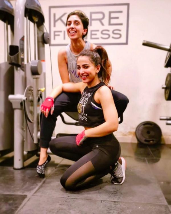 Latest Pictures of Actress Ushna Shah in the GYM