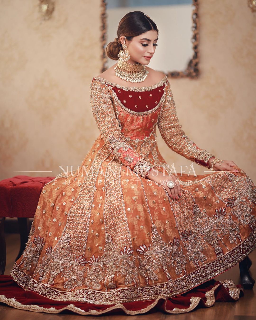Gorgeous Actress Zoya Nasir Beautiful Bridal Photo Shoot