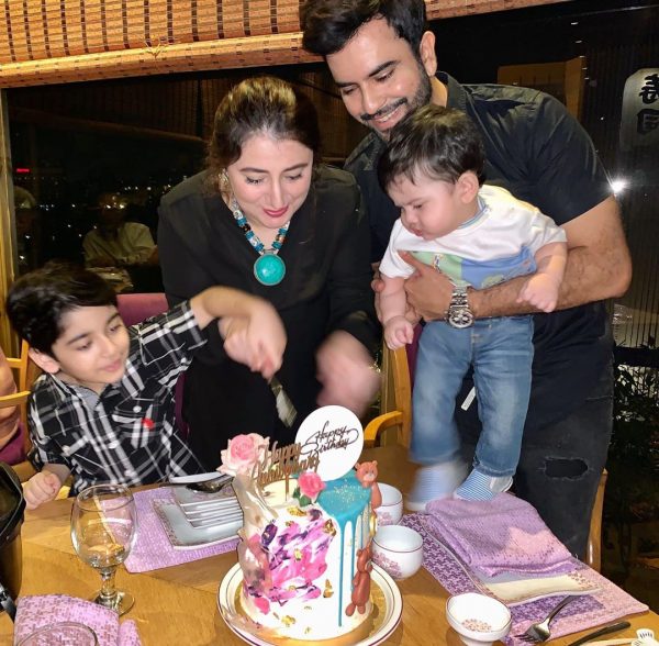 Junaid Khan Celebrated His Son Birthday and his 10th Wedding Anniversary