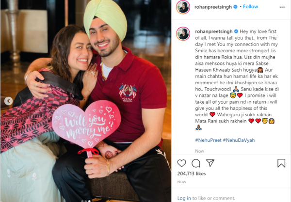 Here's Rohanpreet Singh Proposed Neha Kakkar For Marriage