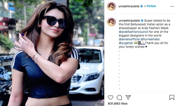 Urvashi Rautela to be showstopper at Arab Fashion Week