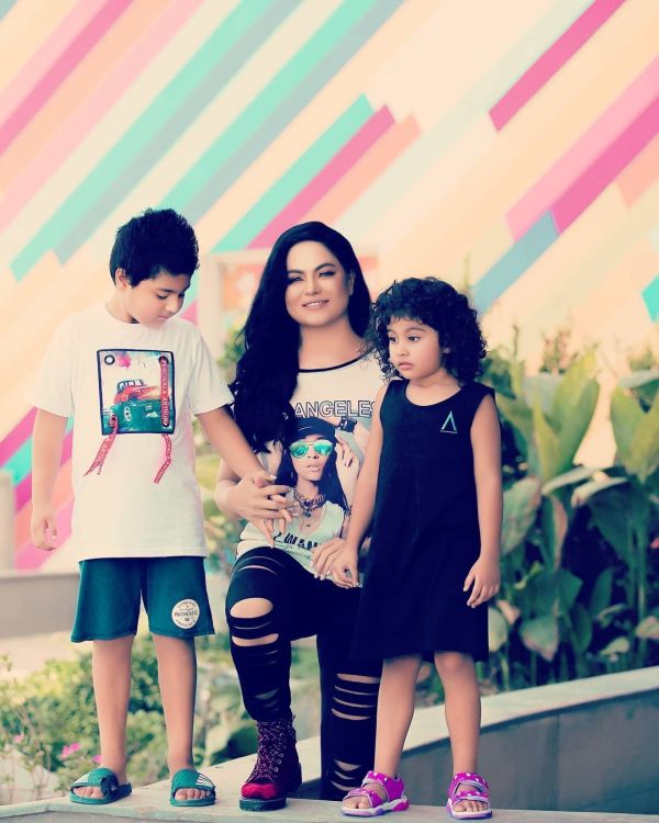 Veena Malick Latest Pictures with Her Kids