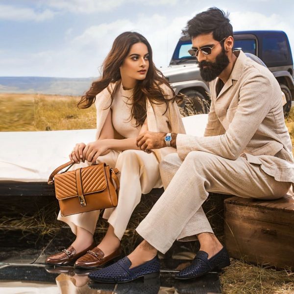 Latest Shoot of Minal Khan and Hasnain Lehri for Borjan Shoes