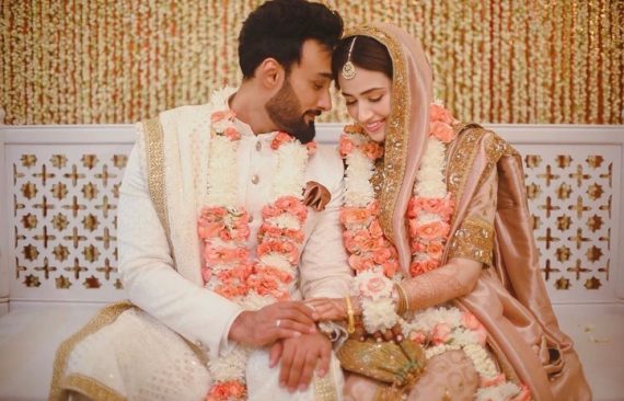 Celebrities Congratulated Newly Married Sana Javed And Umair Jaswal 2