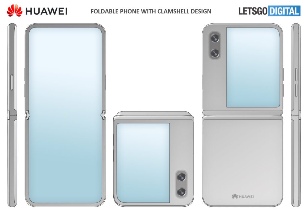 Huawei Patents a Moto Razr-Like Foldable Smartphone