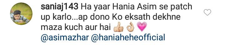 Why Hania Aamir And Asim Azhar Unfollowed Each Other 16