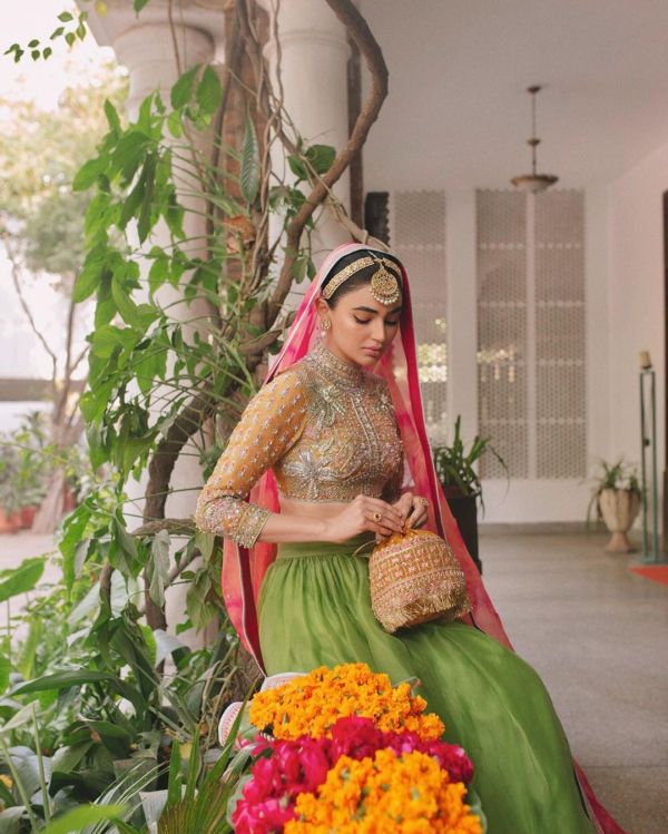 Actress Saheefa Jabbar Gorgeous Bridal Photoshoot