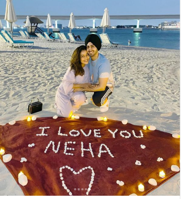 Neha KakKar Romantic Pictures From Her Honeymoon