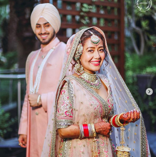 Singer Neha Kakkar Shares Mesmerising Wedding Pictures