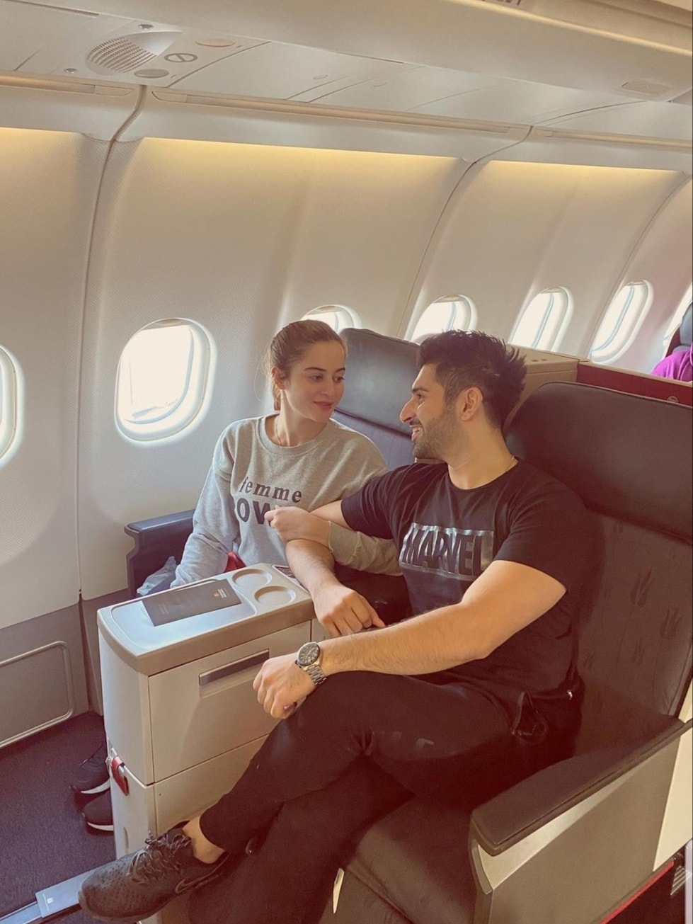 Aiman Khan and Muneeb Butt Flying to Turkey for Vacation