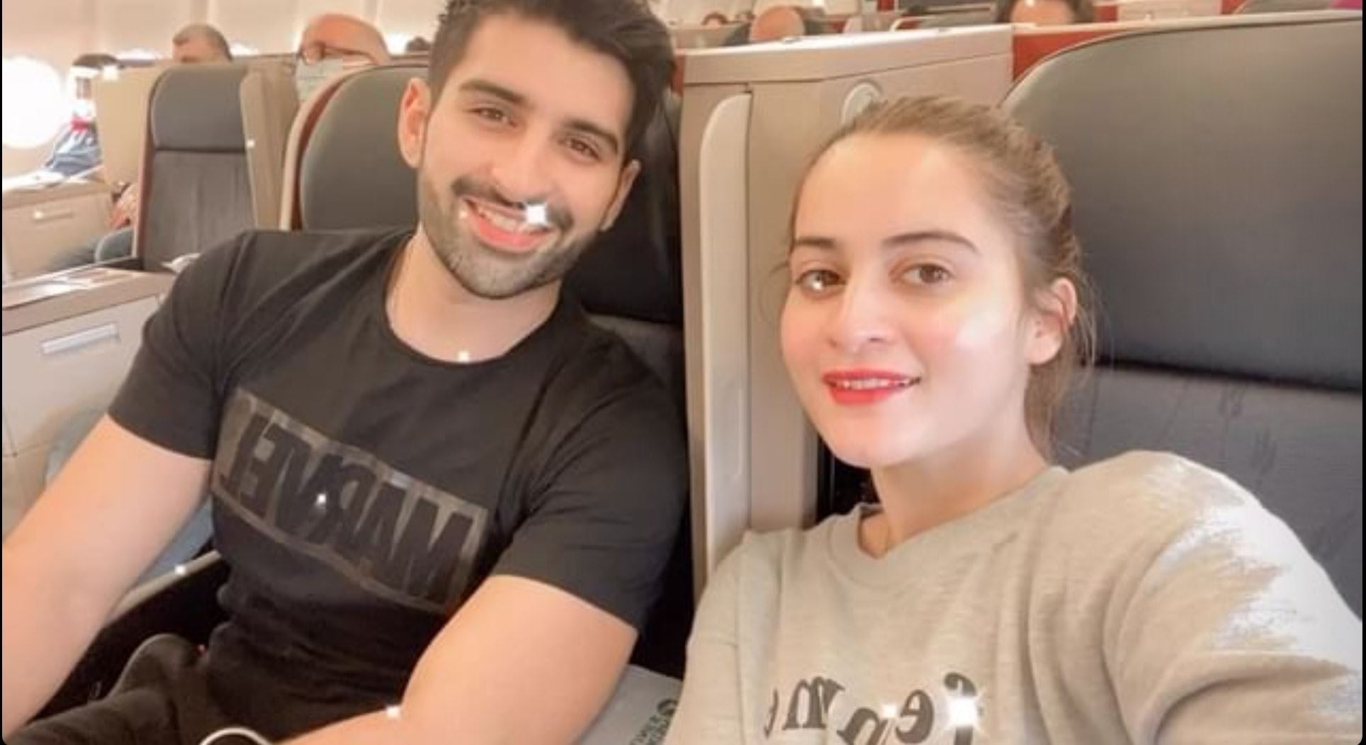 Aiman Khan and Muneeb Butt Flying to Turkey for Vacation