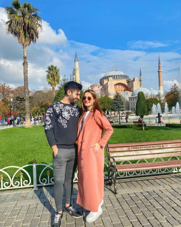 Aiman Khan And Muneeb Butt’s Romantic Pictures From Turkey