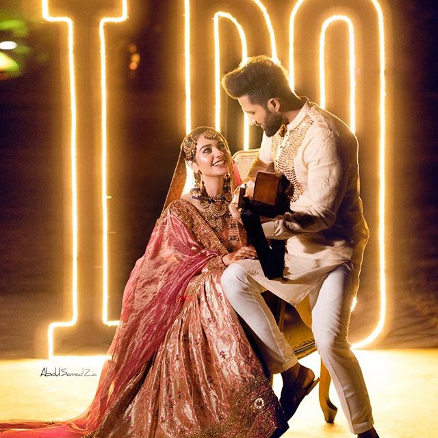 Beautiful Recreated Video From Sarah Khan Falak Shabirs Intimate Wedding 17