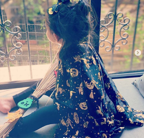 Halloween 2020: Neha Dhupia’s daughter Mehr turns into a witch