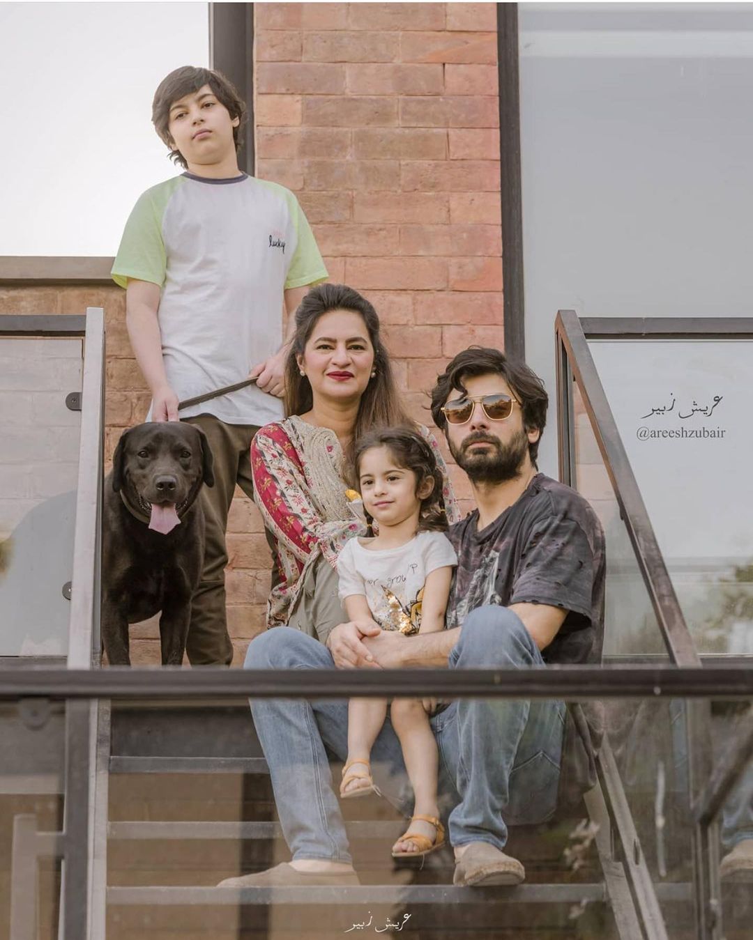 Fawad Khan Latest Photos with his Family