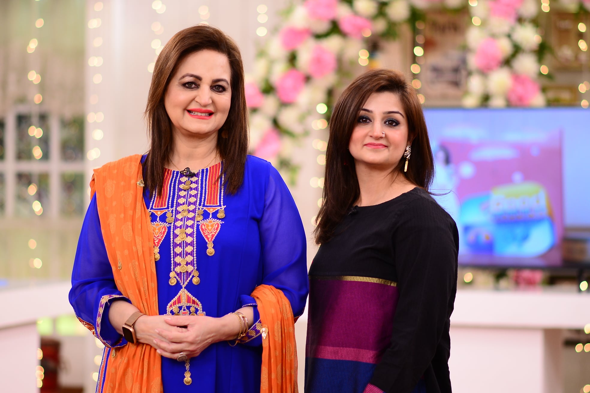 Laila Zuberi and Parveen Akbar Daughters in GMP