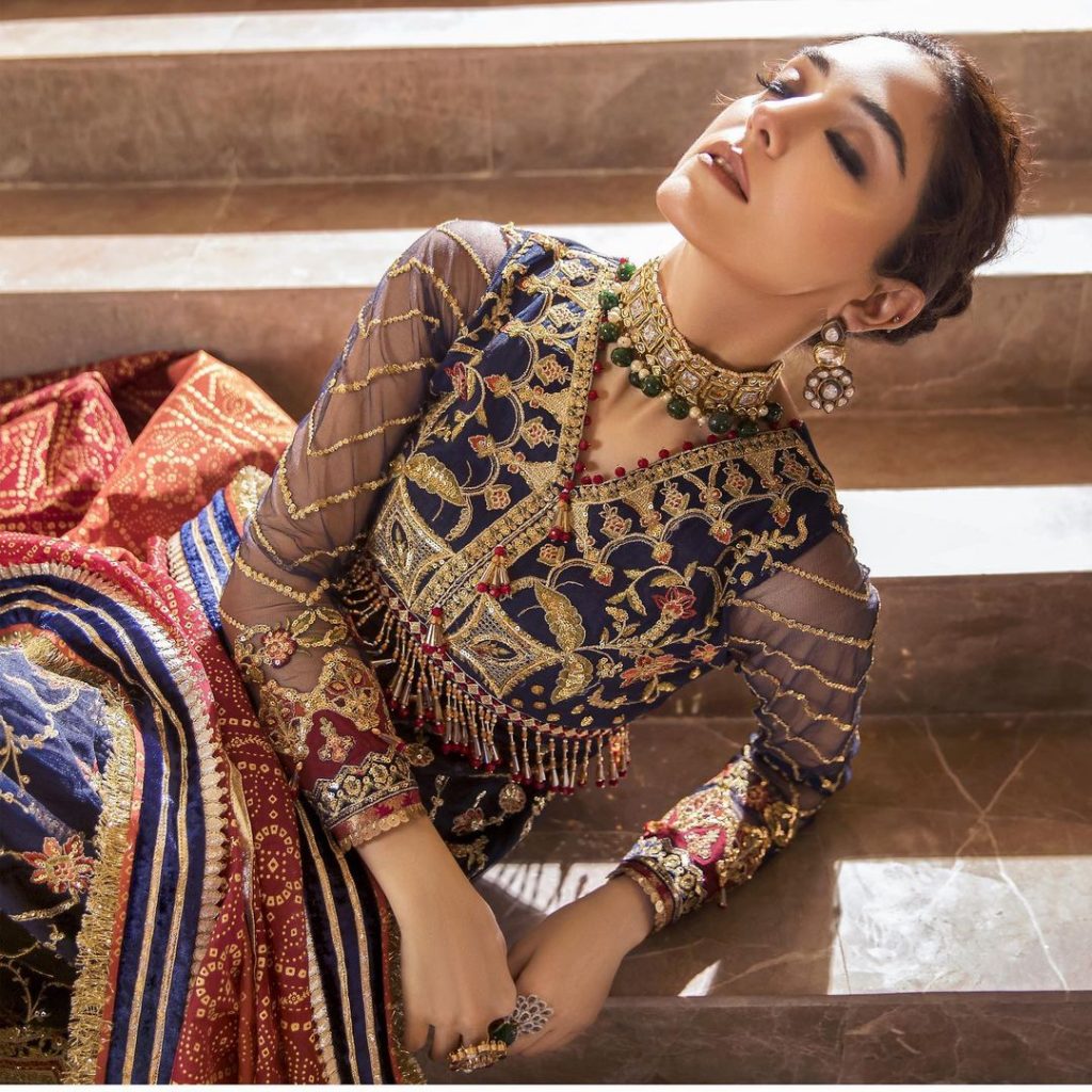 Maya Ali Looks Flawless In Noor Festive Collection