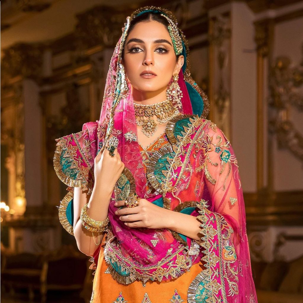 Maya Ali Looks Flawless In Noor Festive Collection