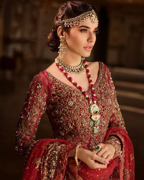 Sadia Khan Latest Pakistani Bridal Dresses Photoshoot