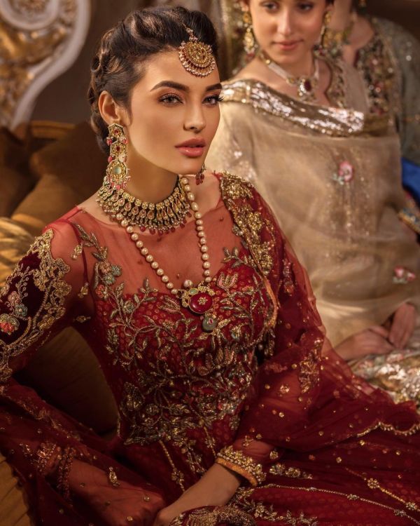 Sadia Khan Latest Pakistani Bridal Dresses Photoshoot 