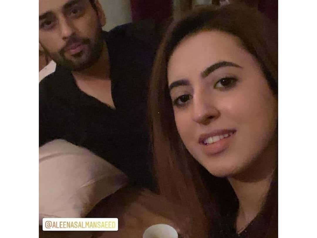 Salman Saeed with his Wife Aleena - Latest Pictures