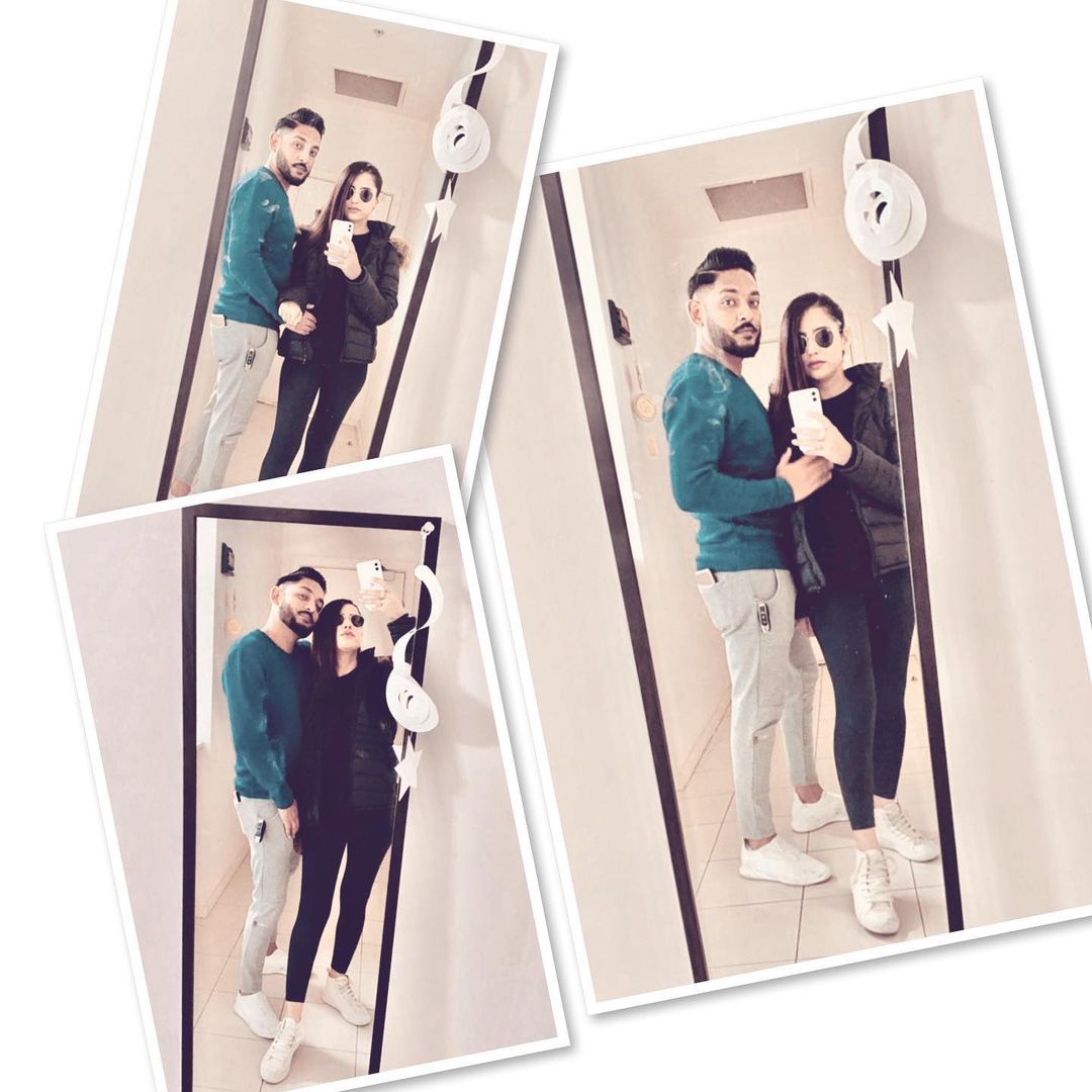 Saniya Shamshad with her Husband - Latest Clicks