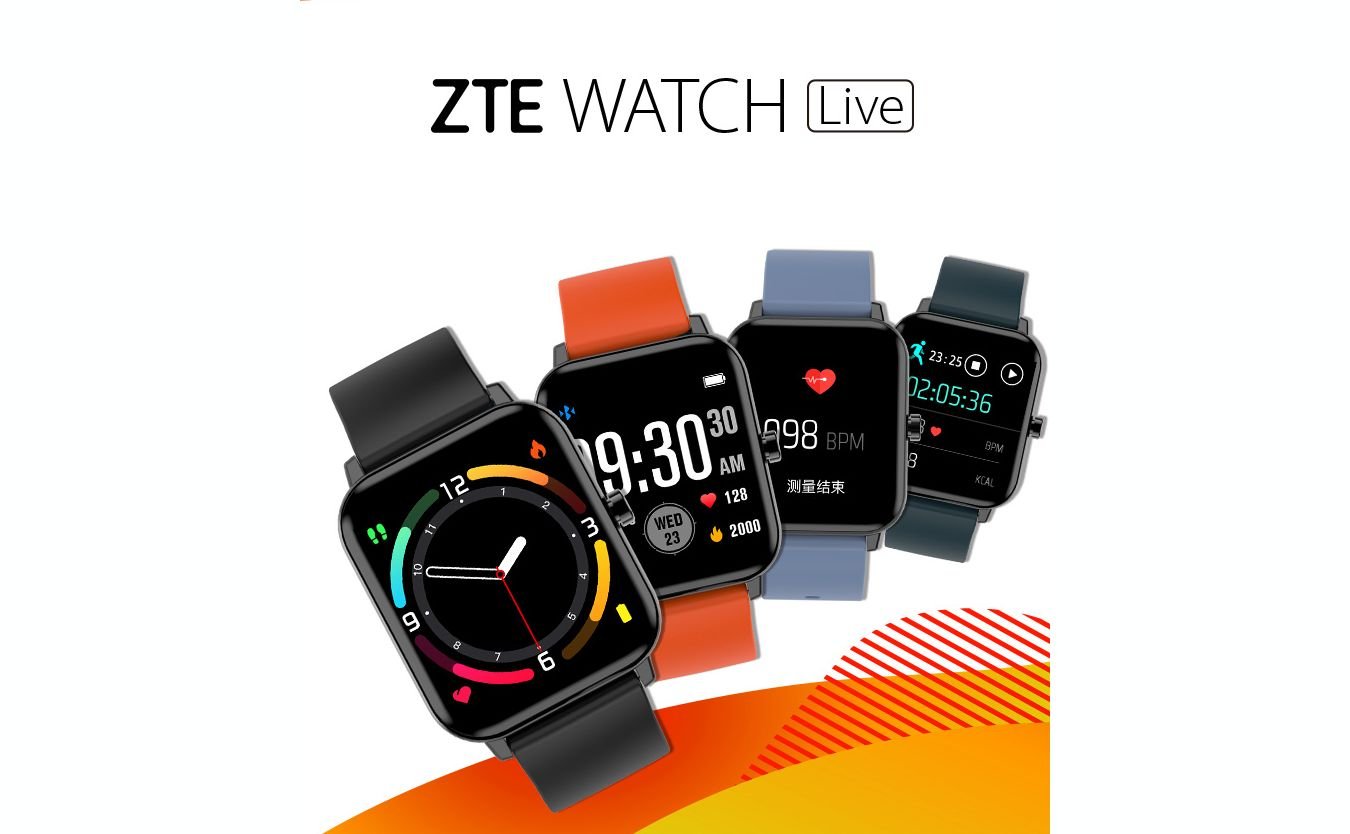 ZTE Watch Live Brings Heart-Rate, Blood Oxygen Tracker and 21-Day Battery for $35
