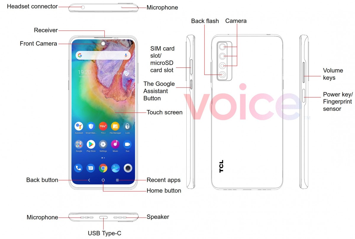 TCL 20 5G to Feature Snapdragon 690 And Triple Rear Cameras [Leak]