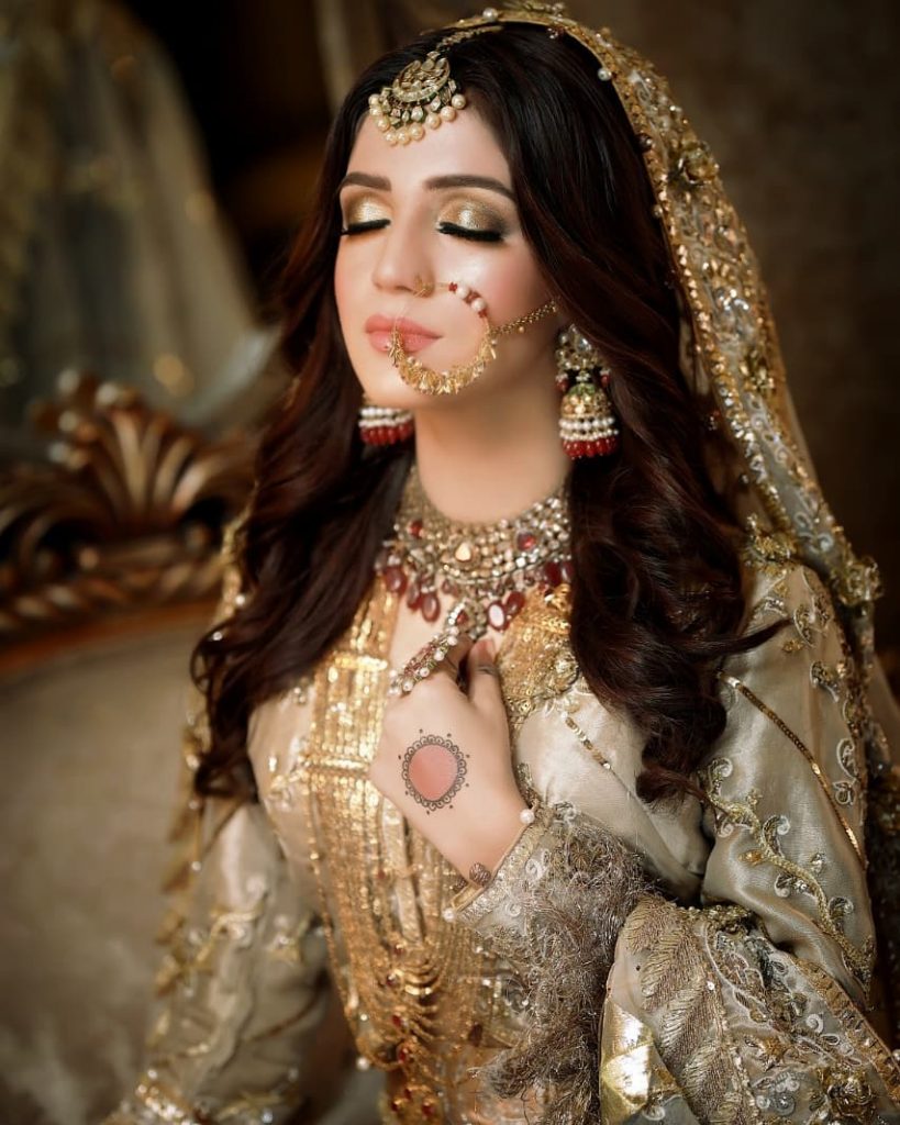 Latest Bridal Shoot Featuring Laiba Khan