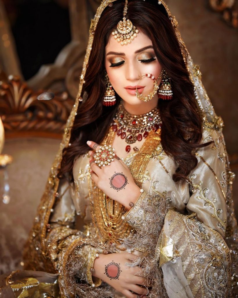 Latest Bridal Shoot Featuring Laiba Khan