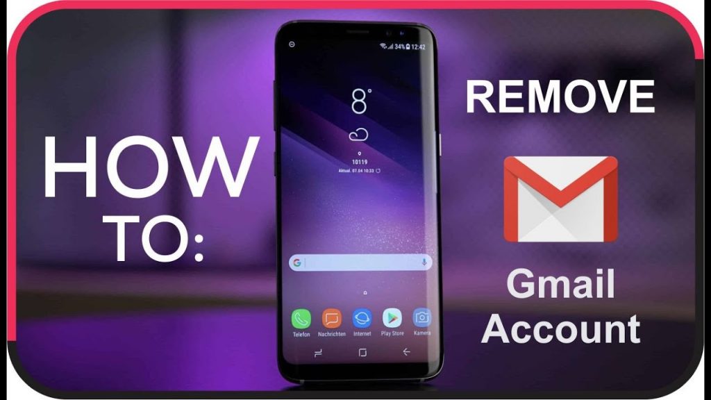 How to remove google account from mobile
