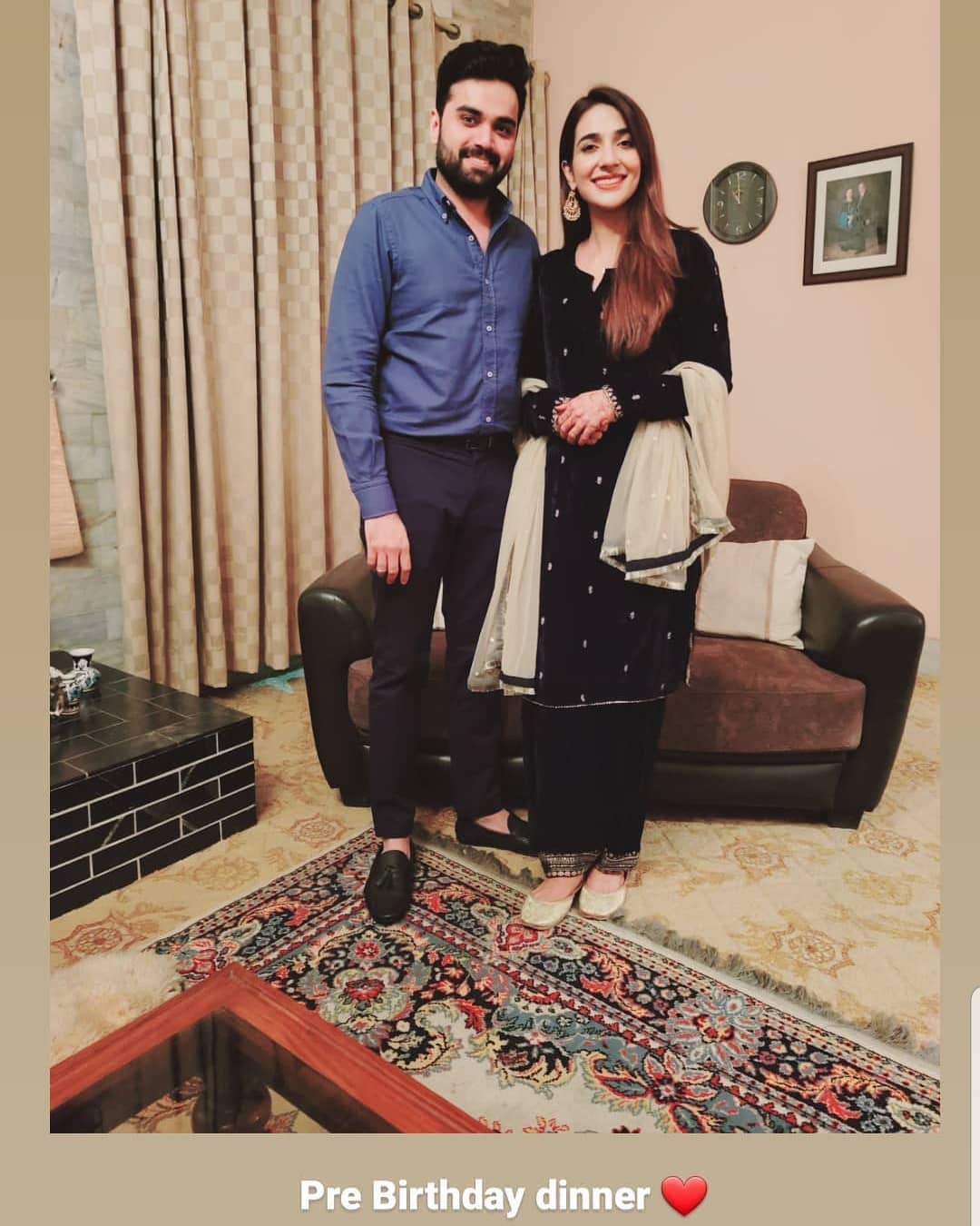 Rubab Hashim with her Husband Shoaib - Latest Pictures