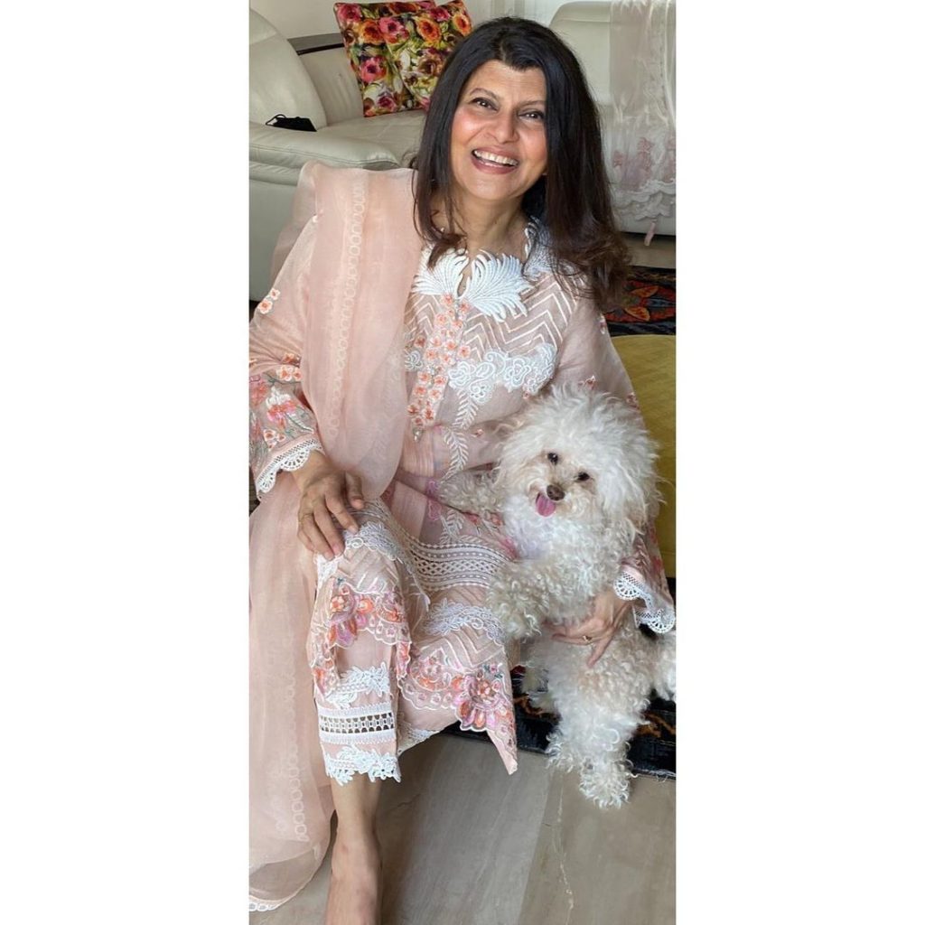 Lovely Pet Dog of Minna Tariq and Rubina Ashraf