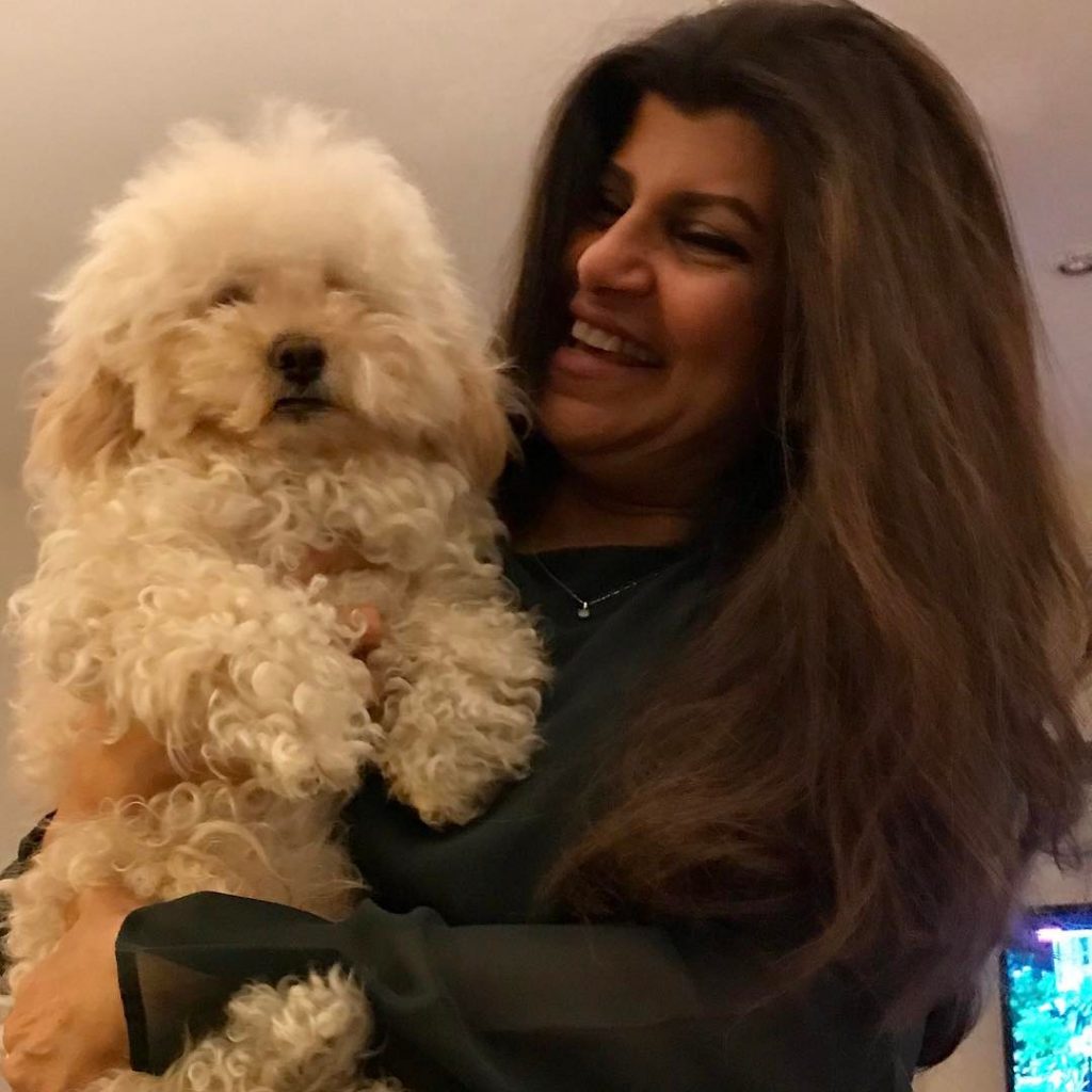 Lovely Pet Dog of Minna Tariq and Rubina Ashraf