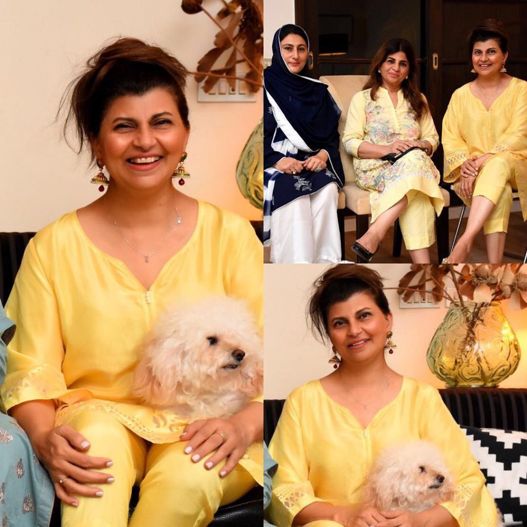 Lovely Pet Dog of Minna Tariq and Rubina Ashraf