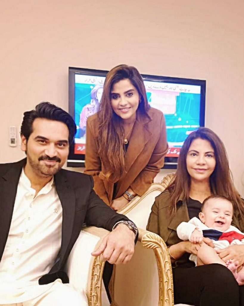 Humayun Saeed Shares Adorable Pictures With Mustafa Hamza Abbasi