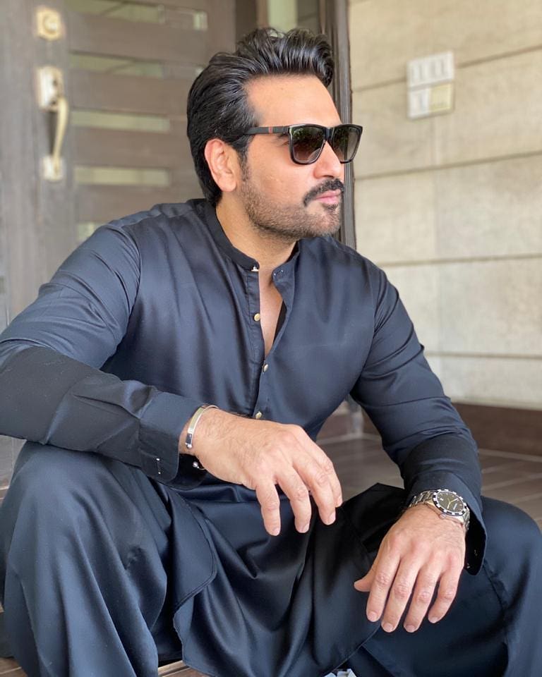 Humayun Saeed Shares Adorable Pictures With Mustafa Hamza Abbasi