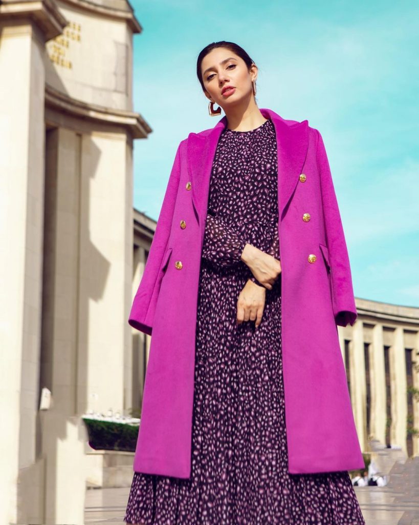 Eight Of Our Favorite Coats From Mahira Khans Winter Wardrobe