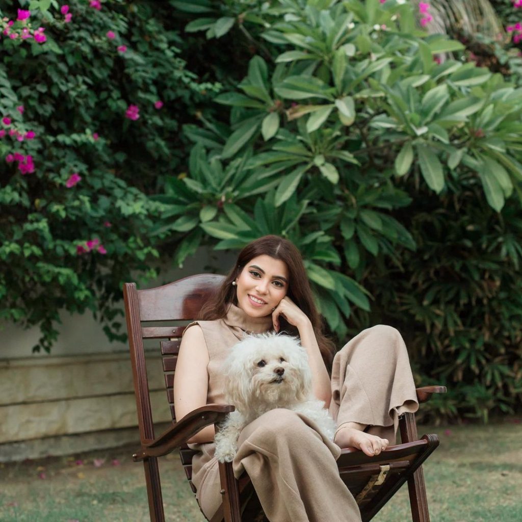 Lovely Pet Dog of Minna Tariq and Rubina Ashraf