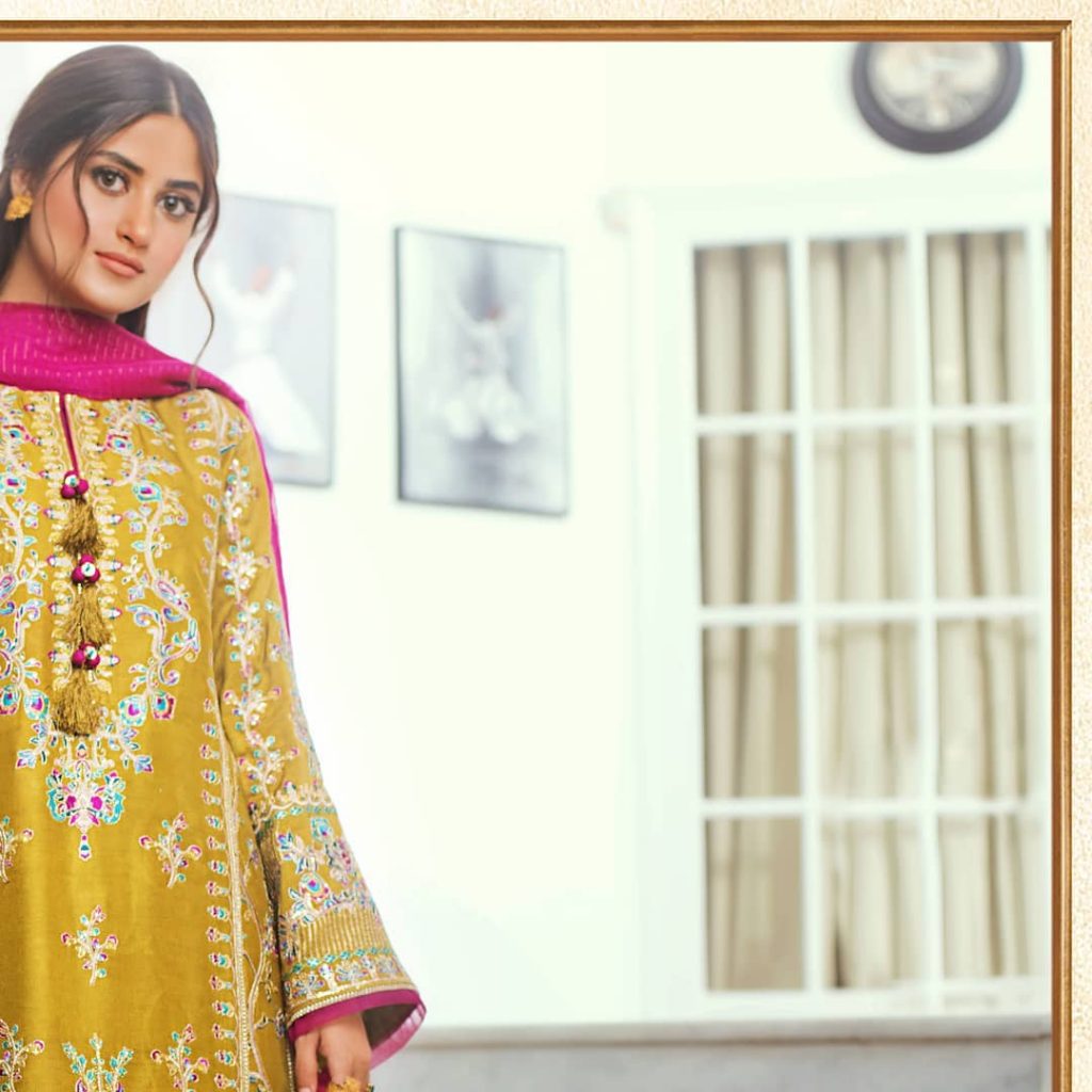 Latest Upcoming Collection Of Asim Jofa Featuring Sajal Ali