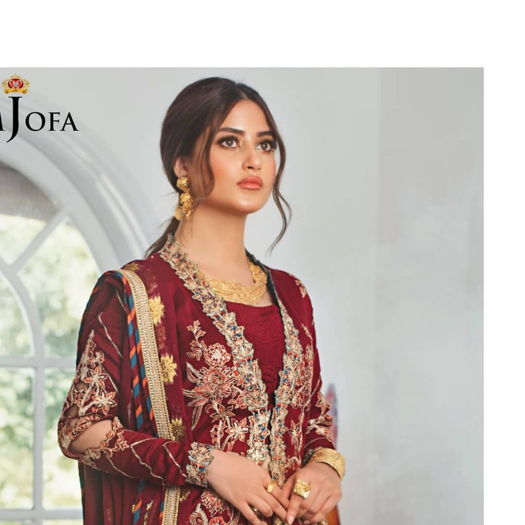 Latest Upcoming Collection Of Asim Jofa Featuring Sajal Ali