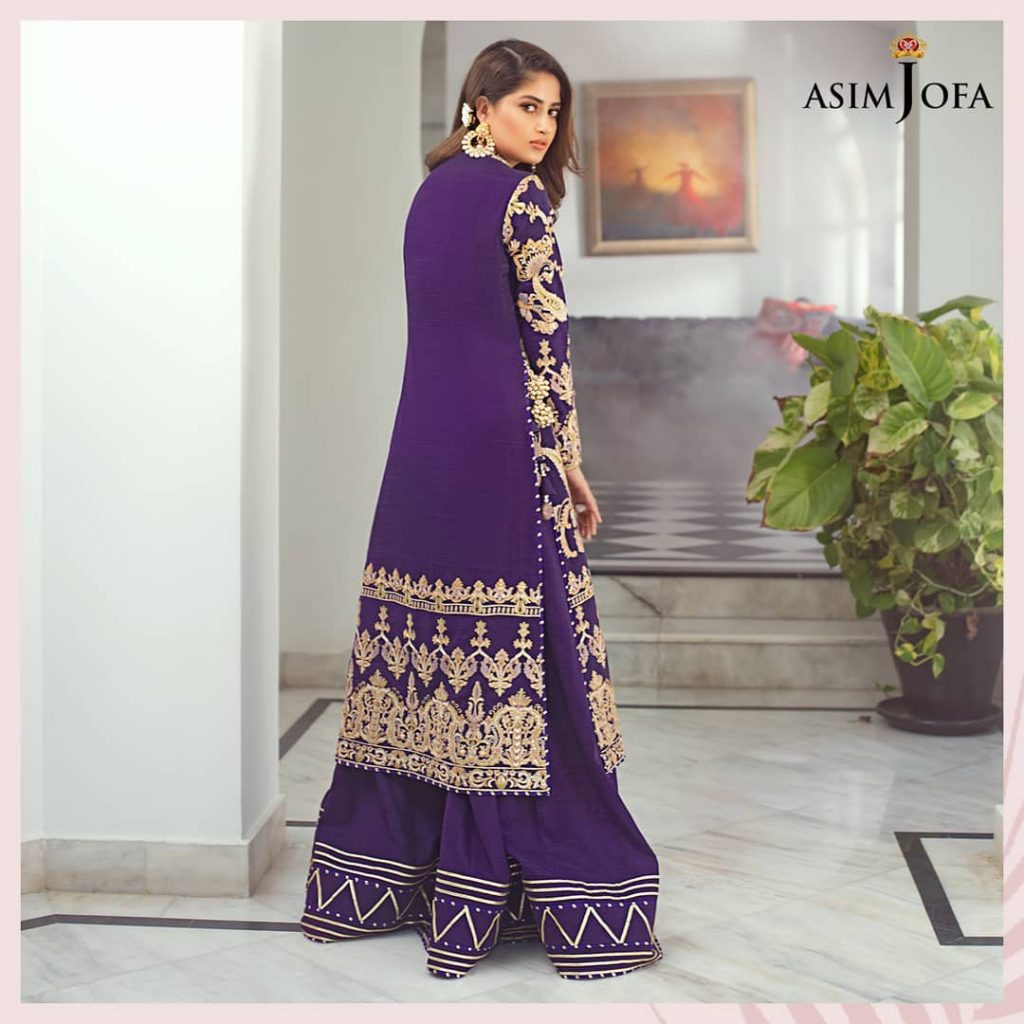 Latest Upcoming Collection Of Asim Jofa Featuring Sajal Ali