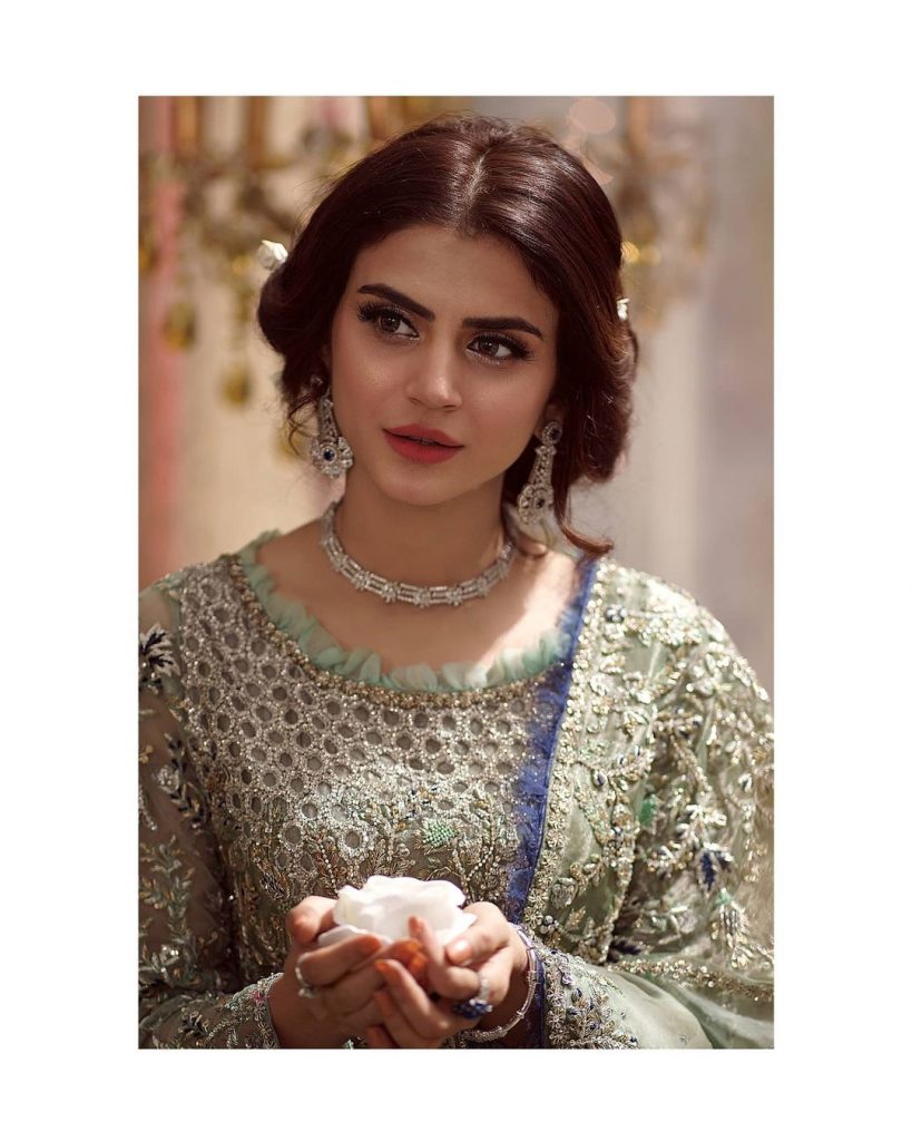 Latest Bridal Shoot Featuring The Stunner Zubab Rana